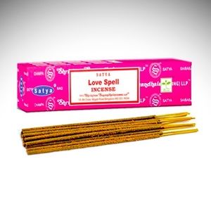 Satya Love Spell Incense Sticks 12 Pack